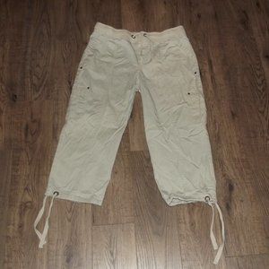 Cato Tan Khaki Capri Pants - 8